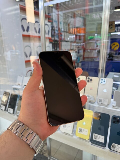 İPHONE 12 PRO MAX 256GB PİL%78 GOLD TR!