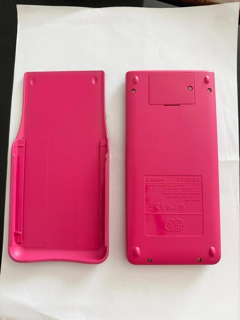 Casio Güneş Enerjili Pillin Bilimsel Hesap Makinesi Pembe - 6
