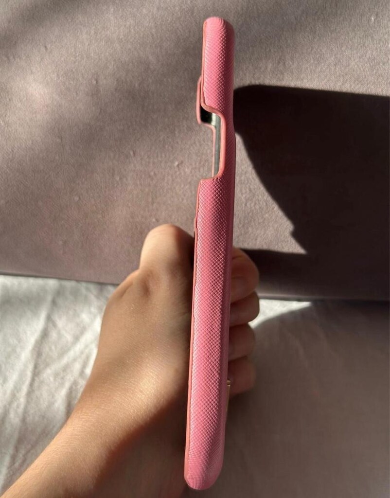 iphone 11 pro max kılıf prada pembe - 4