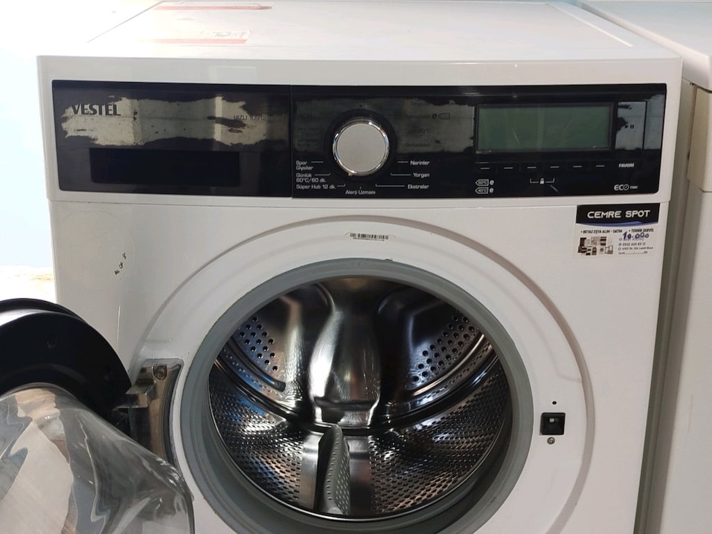 VESTEL 10 KG ÇAMAŞIR MAKİNESİ İZMİR İÇİ 3 AY GARANTİMİZ VARDIR - 4