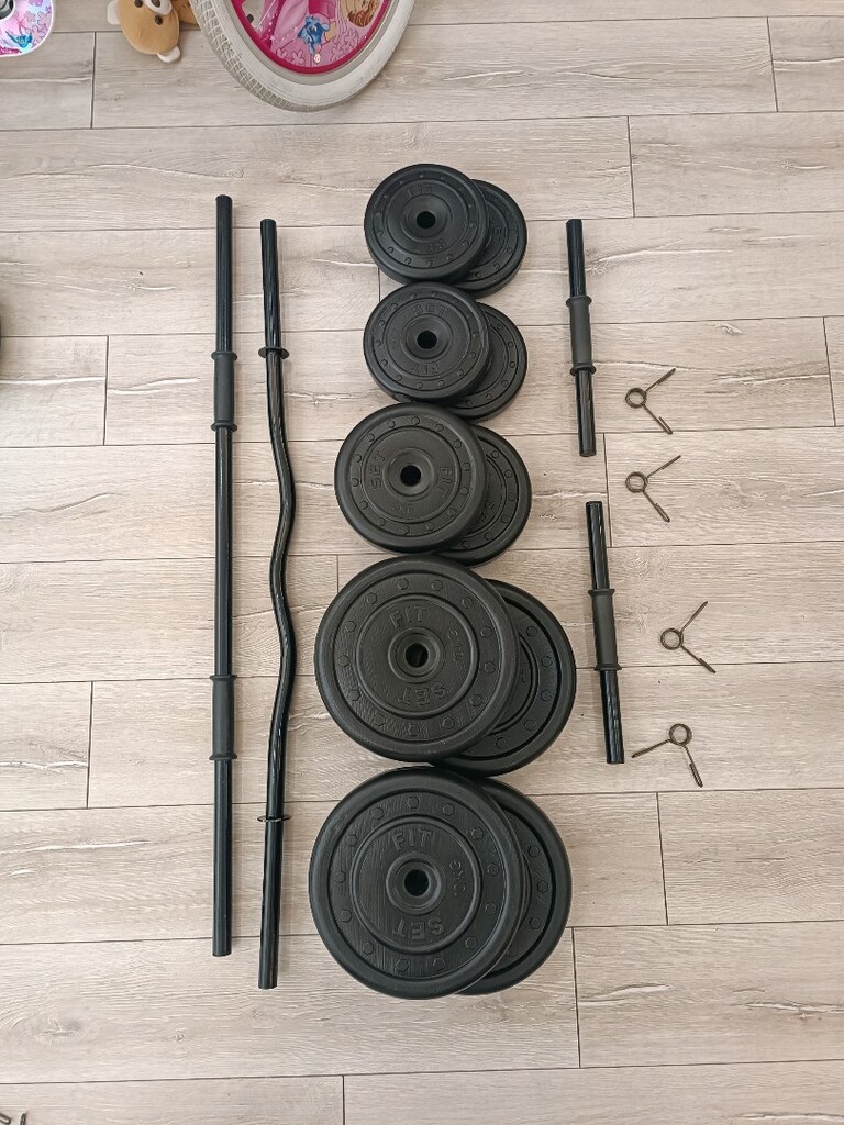 70 KG DAMBIL & HALTER SETİ-Z BAR-DÜZ BAR - 2