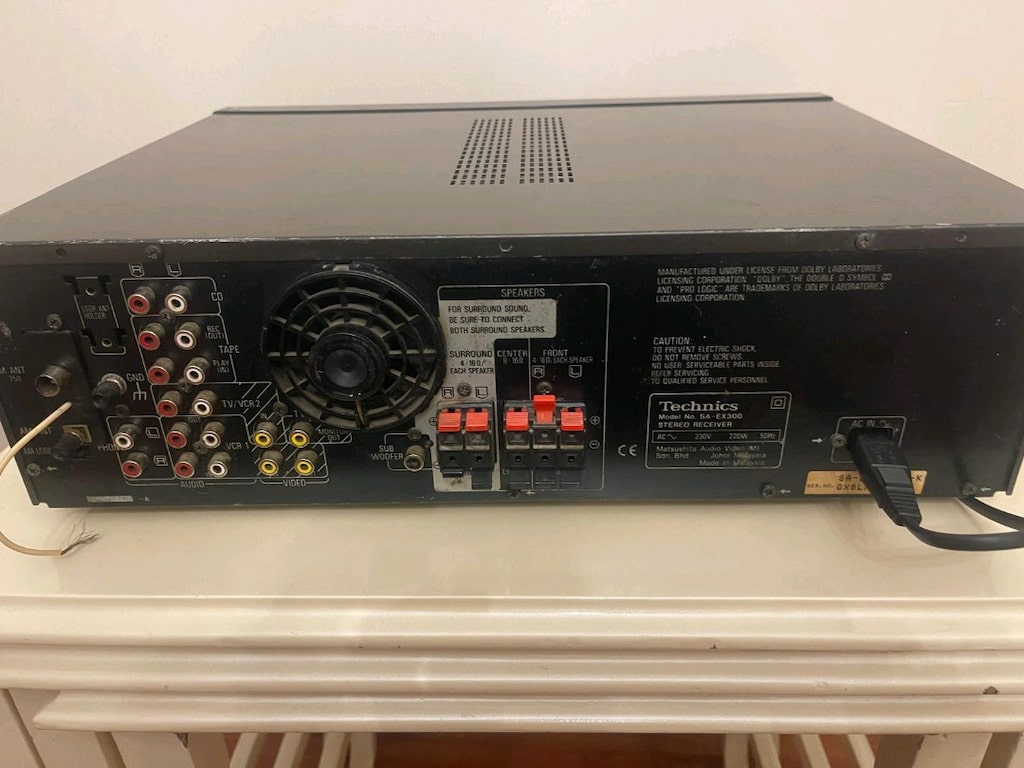 TECHNİCS SA-EX300 STEREO AMFİ - 6