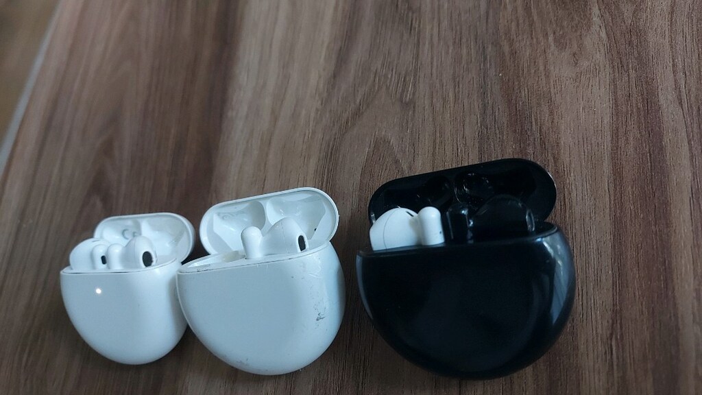 2adet Huawei freebuds 3, biri 4 İ - 2