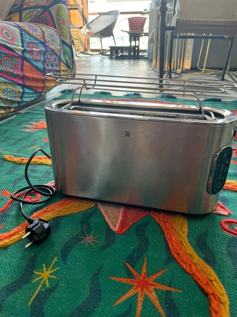 WMF Lumero Tek Bölmeli 10 Isı Ayarlı Gümüş Ekmek Kızartma Makinesi - 2