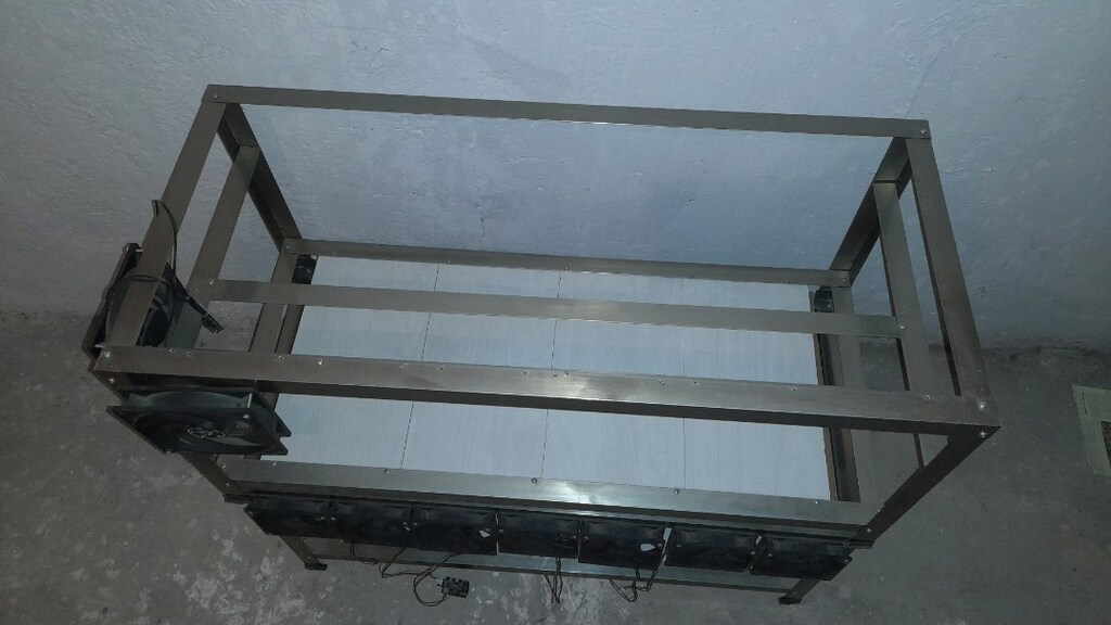 ALİMİNYUM KRİPTO MADENCİ CERCEVESI. ÜNİTE ÜZERİNDEKİ FANLAR DAHİLDİR - 3