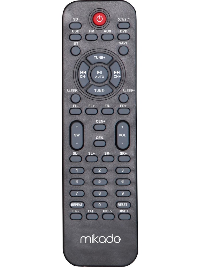 Mikado 5+1 Ses Sistemi USB+SD FM Radyo Bluetooth Özellikli 40W - 4