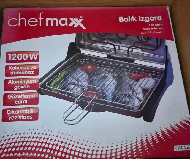 chefmaxx kokusuz ızgara