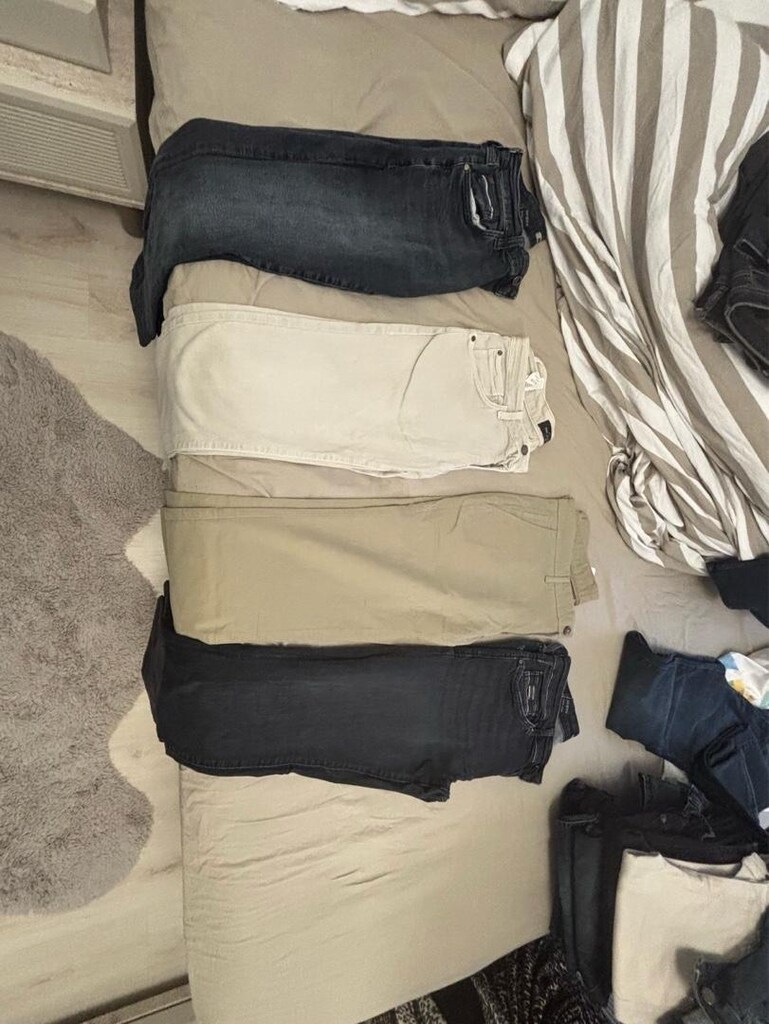 1 kere giyilmiş yeni pantolonlar - 3