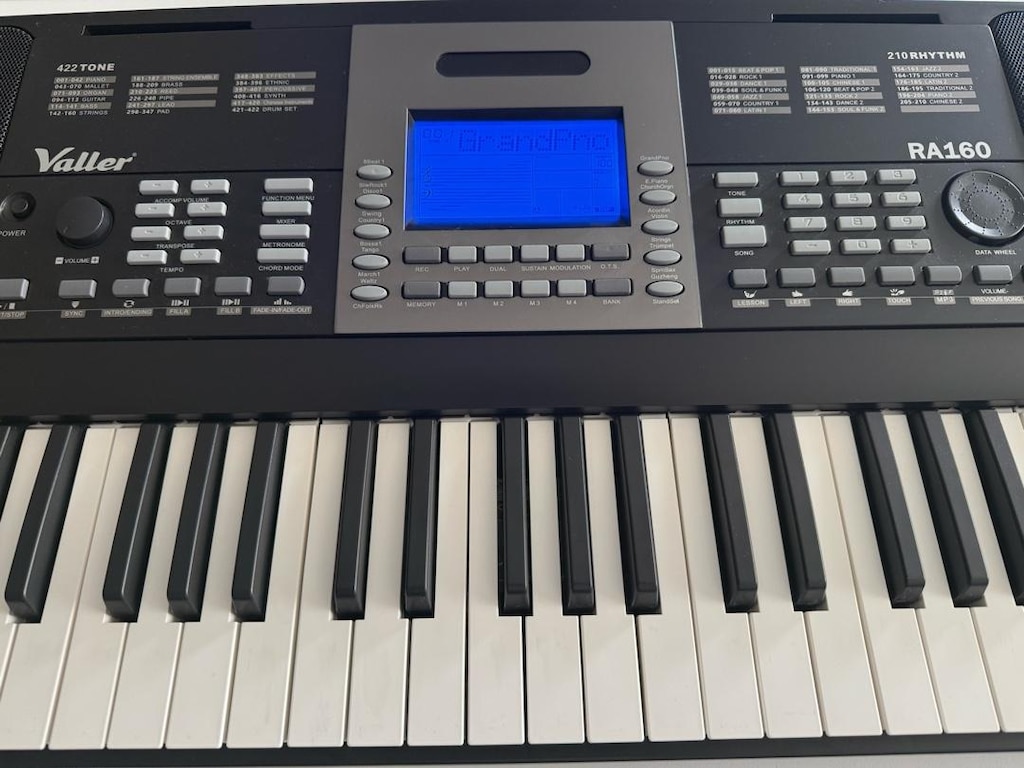 Valler RA160 5 Oktav 61 Tuşlu Piyano Tuş Hassasiyetli Org - 6