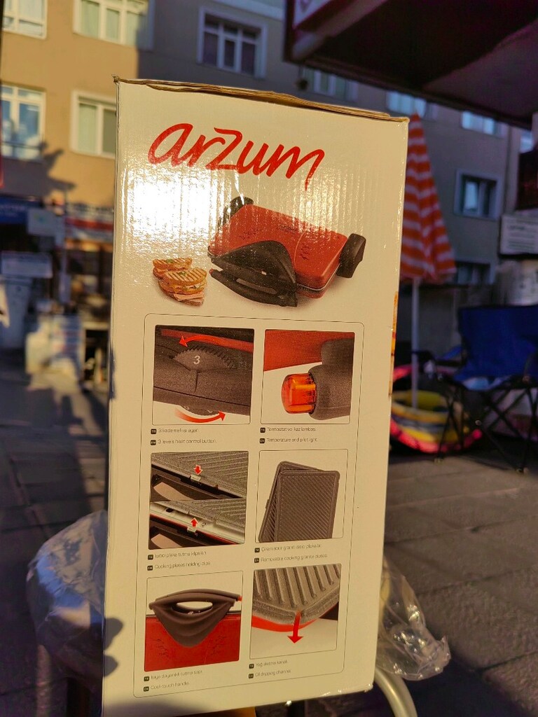 Arzum Izgara ve Tost makinesi 1.899,00 TL - 2