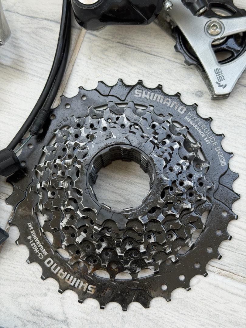 shimano acera aktarıcı ve kaset vs. - 2