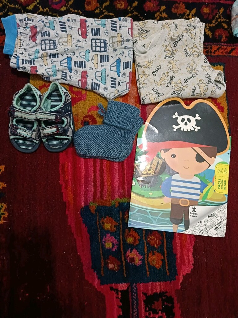 erkek çocuk 2,3,4 yaşa kadar pantolon şort tişört - 2