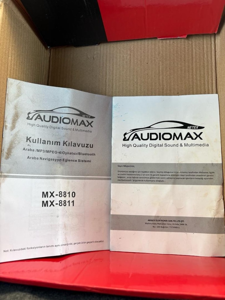 Audiomax MX-8811 Araba Teyp Ekran - 12