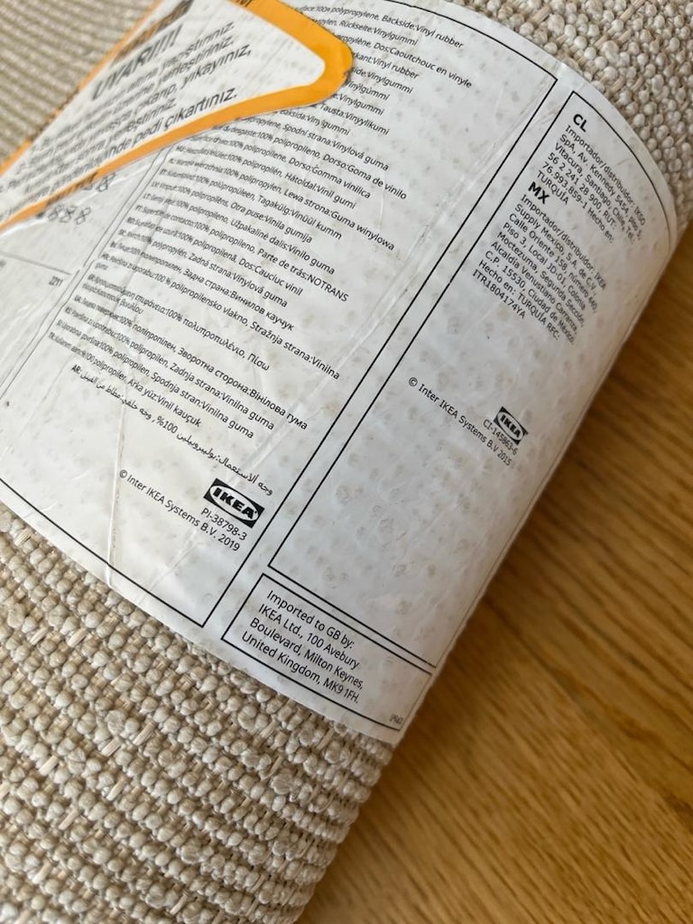 ikea 130 cm halı pazarlıksız - 2
