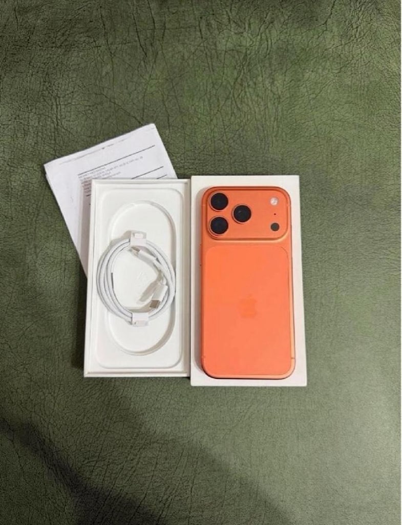 iphone 17pro max 512gb (16 ay garantili pil 100) - 2