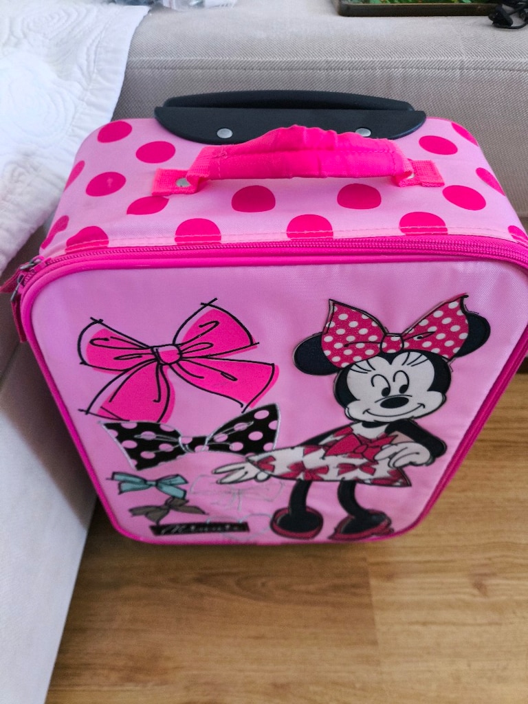 Tertemiz Disney Minnie Mouse Çekçekli Çocuk Bavulu / Valizi - 2