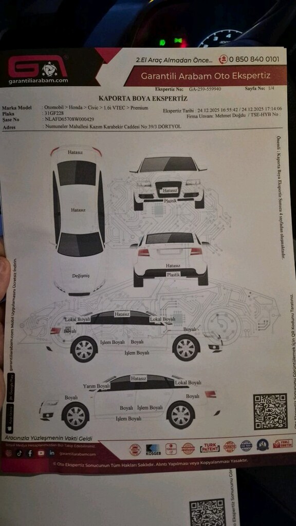 HONDA CİVİC FD6 - 7
