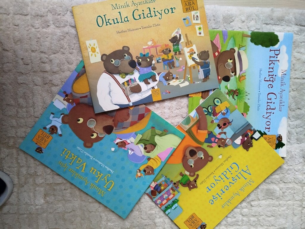 Minik Ayıcıklar Serisi 4 Kitap - 2