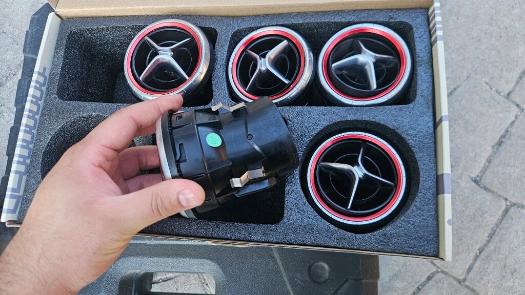MERCEDES W117 W176 KASA İÇ HAVALANDIRMA IZGARASI - 3