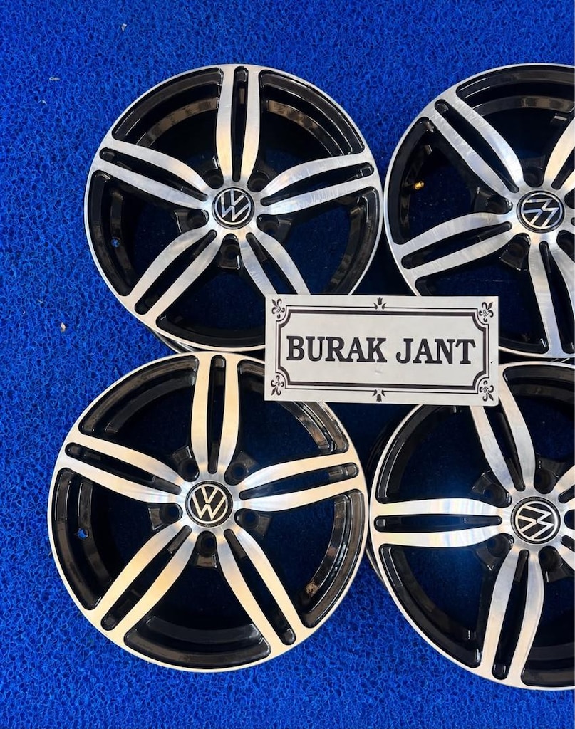 15 İNÇ 5x112 sıfır golf Jetta caddy leon Audi uyumlu - 4