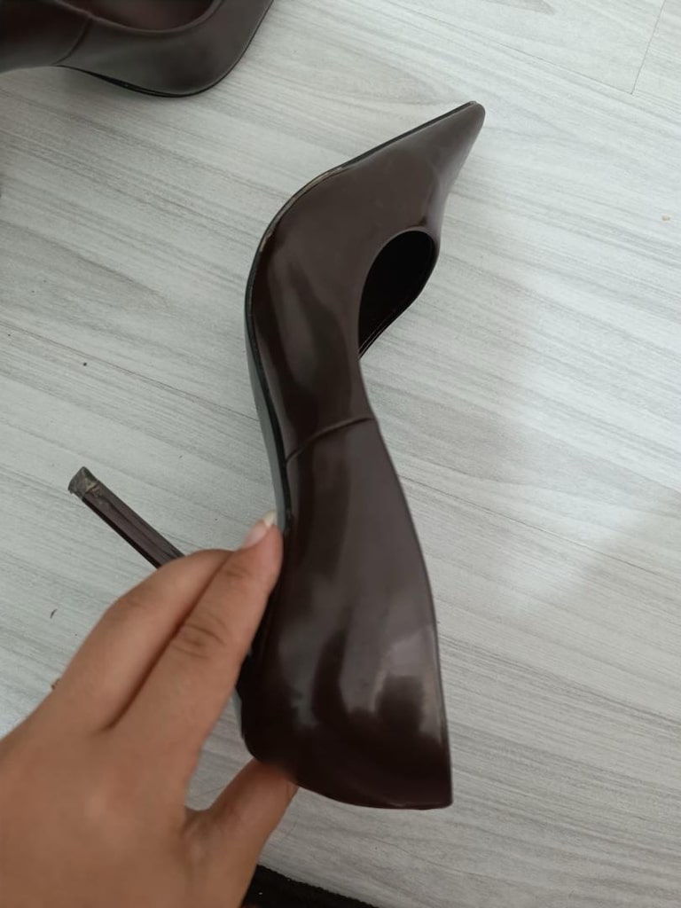 Sivri Uçlu Topuklu Ayakkabı - 3
