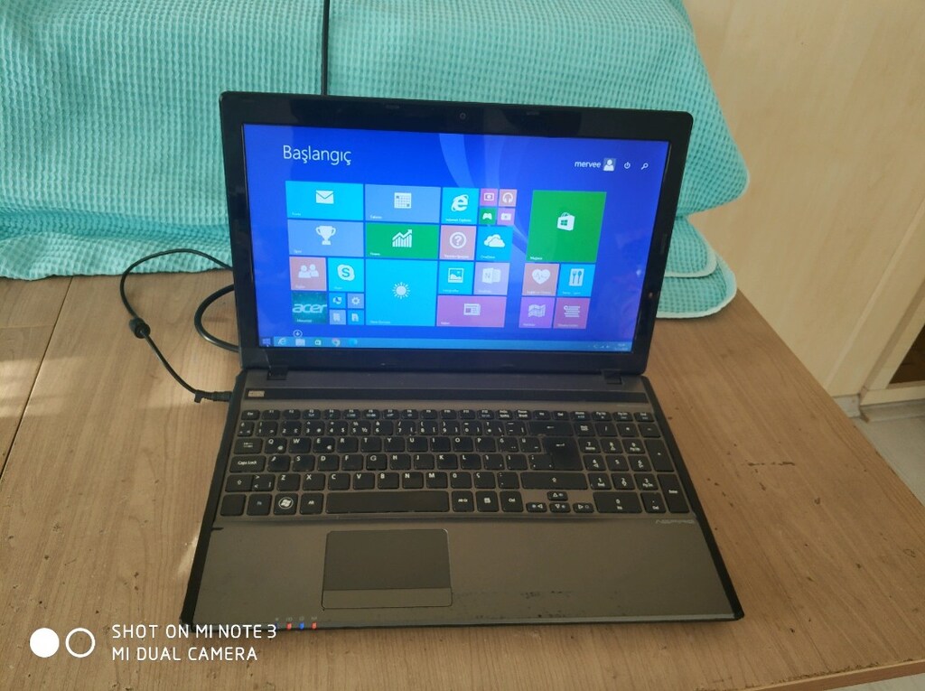 Acer i3 2 nesil işlemci 6 GB rem var geforce ekran kartı temiz laptop - 7