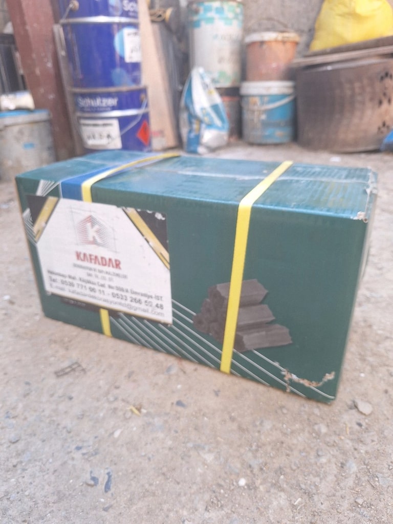 sıfır ürün 10 kg delikli mangal kömürü - 2