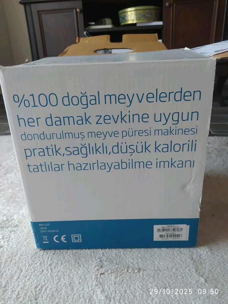 Meyve püresi makinesi - 2