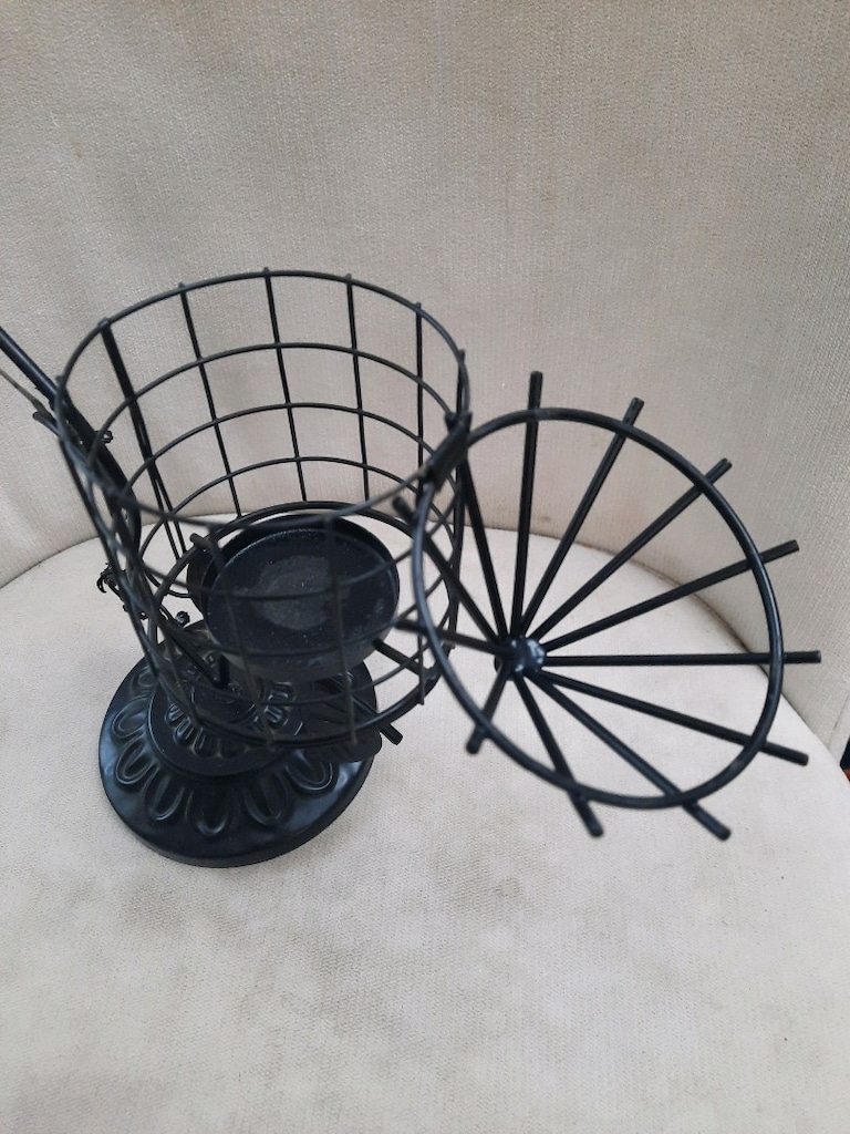 kuş figürlü metalik şamdan mumluk - 6