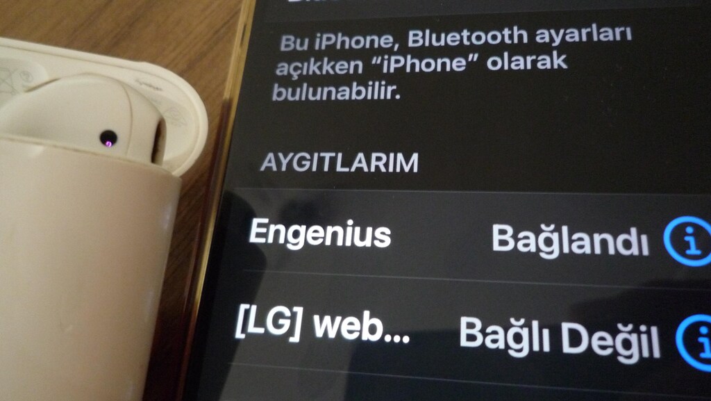 Airpods 2. Nesil Model A2031 Bluetooth Kulaklık - 7