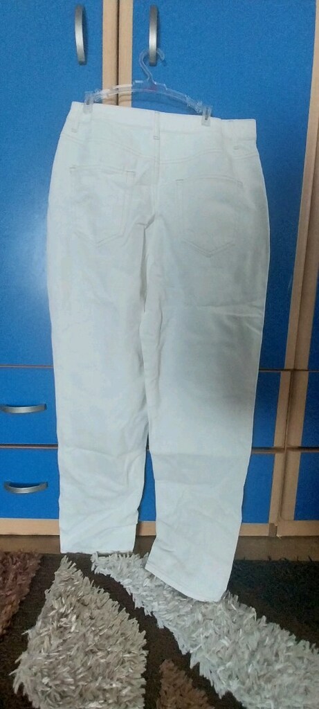 Beyaz Jean pantolon - 3
