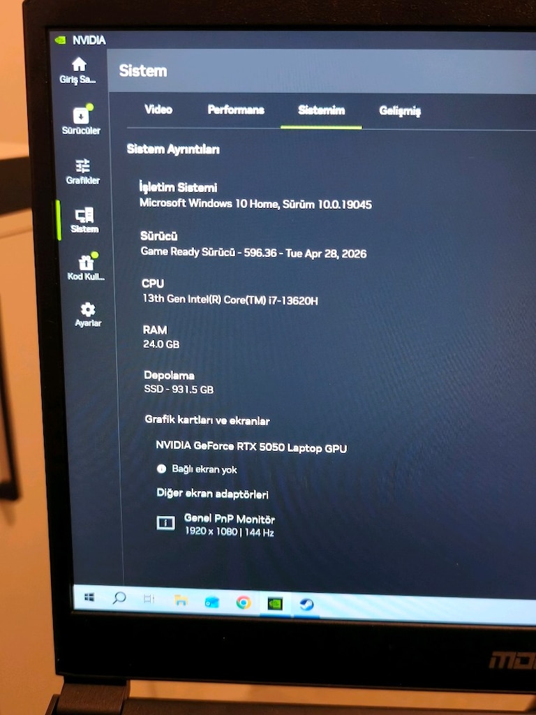 MONSTER ABRA A5 OYUNCU LAPTOP - 2