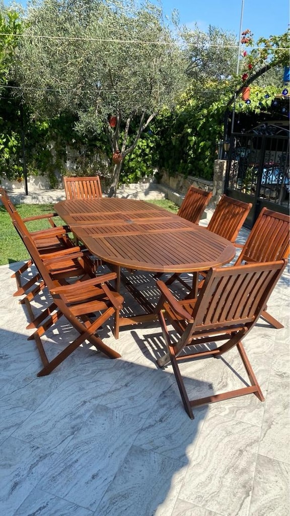 Teak Masa Takımı