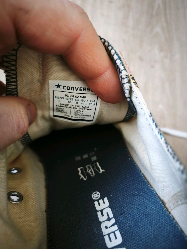 sıfır gibi Orjinal Converse 41.5 - 4