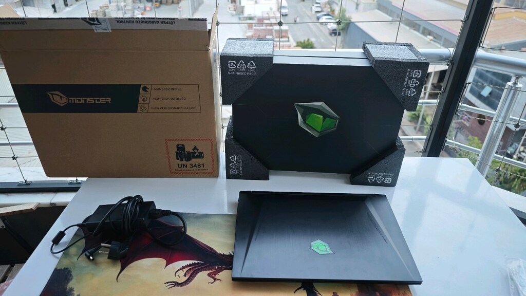 Monster Laptop ABRA A5 V16.7.3 i5 işlemci 2 yıllık cihaz kullanılmadı. - 10