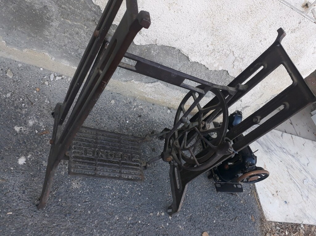 dikiş makinesi eski antika - 4