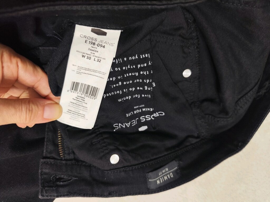 CROSS JEANS DAMİEN 30 32 ERKEK KOT PANTOLON mavi Colins zara mang avva - 4