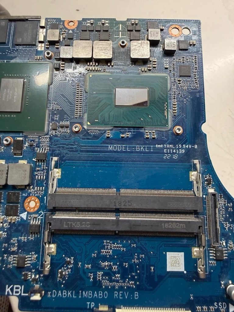 Asus FX504GM DABKLIMBAB0 REV:B Anakart ARIZALI Asus TUF Gaming FX504GM - 9