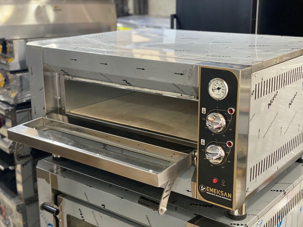 ELEKTRİKLİ TEK KAT 62*62 İÇ ÖLÇÜ TAŞ TABANLI PİZZA PİDE FIRINI - 3