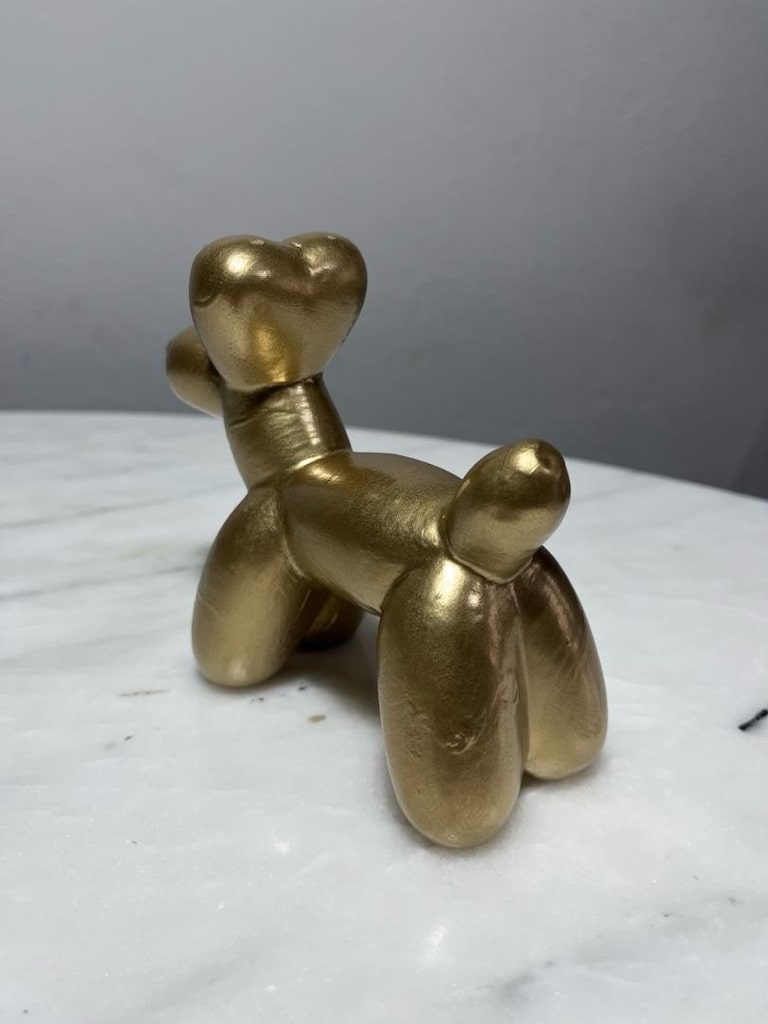 Altın Balloon Dog Biblo - 2