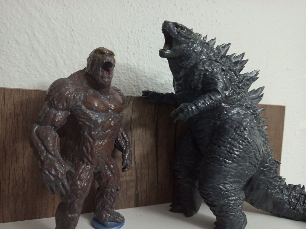 Godzilla VS Kong Çift figür - 3