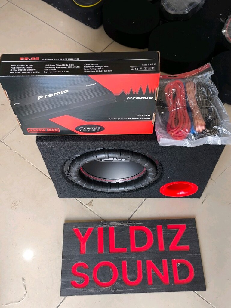 Amfi Kutu Basss Kablo Kit Sifir - 3