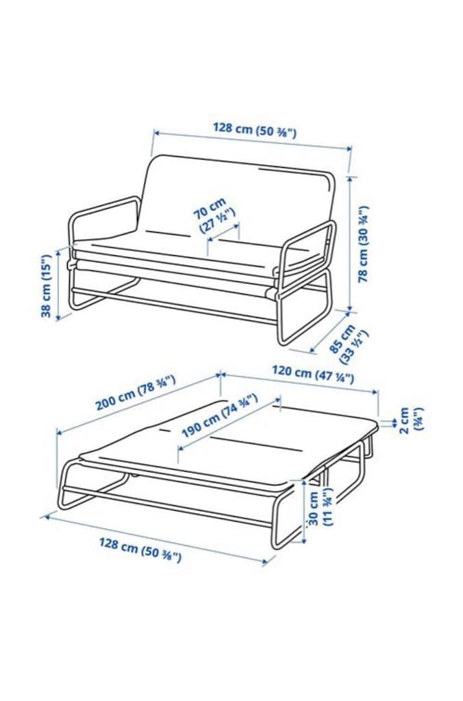 ikea yataklı koltuk - 5