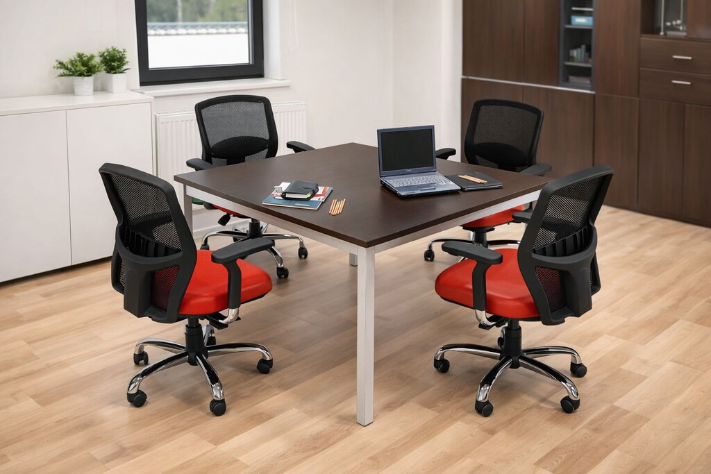 KARE TOPLANTI MASASI / 4 KİŞİLİK TOPLANTI MASASI / MORE OFİS - 2
