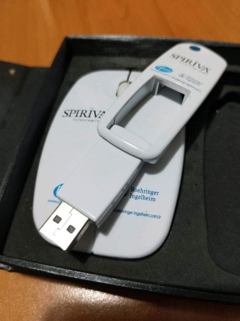 YENİ KULLANILMAMIŞ SPIRIVA WİRELESS ALICILI MAUS - 5