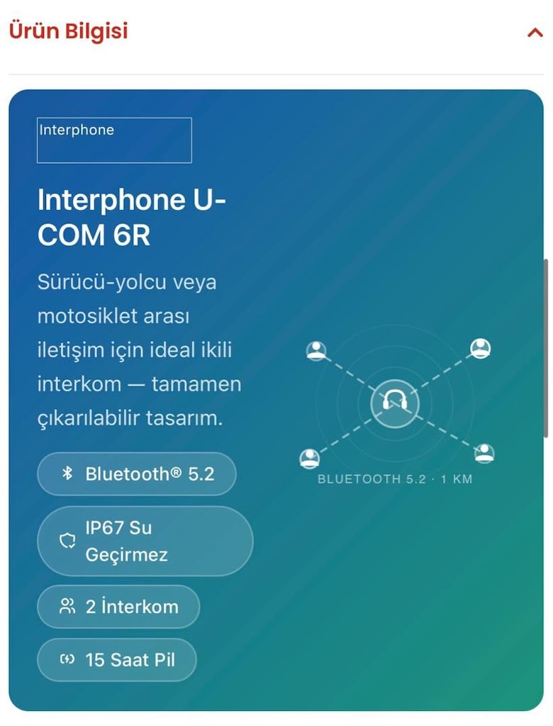 interphone u-com 6R intercom - 5