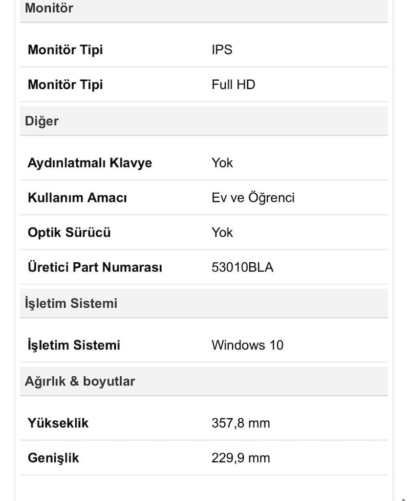 huawei matebook D15 3. nesil - 11