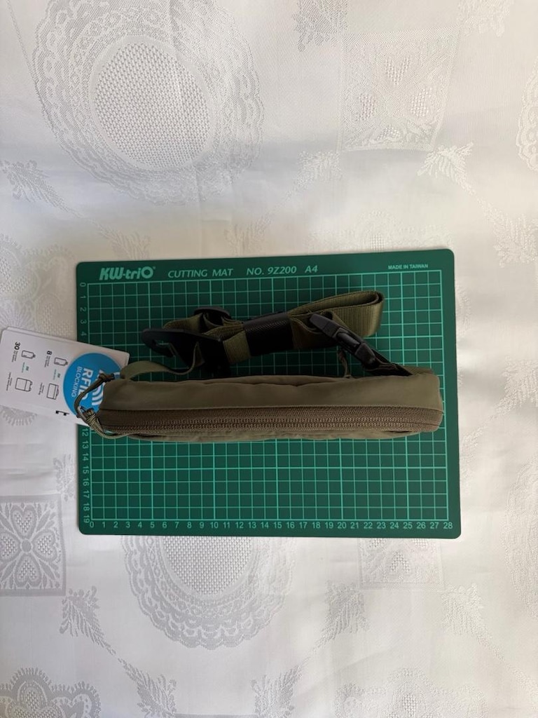 TOMTOC SlingBean-T32 unisex Bel göğüs Çantası 1.5L Rfid su itici - 14