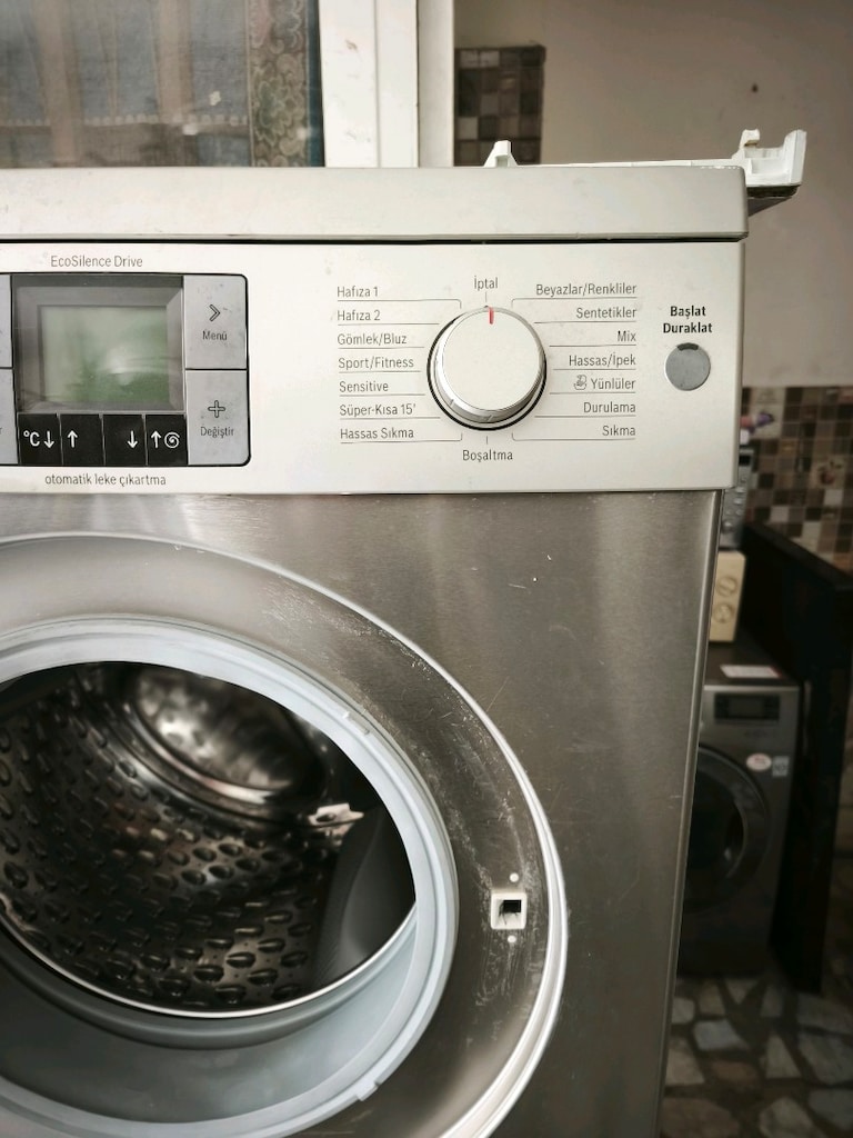 BOSCH 9 KG A+++ İNOX ÇAMAŞIR MAKİNESİ - 6