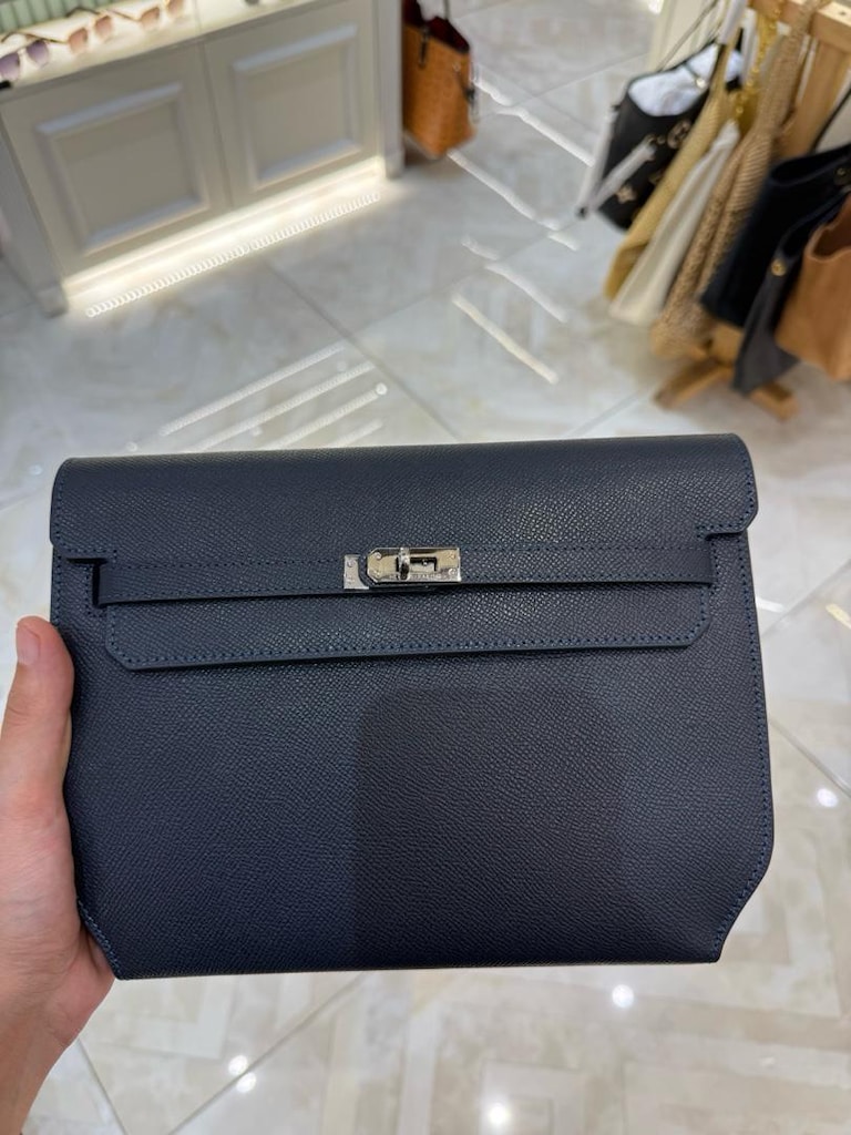 Hermès Paris Tasarımlı Lüks Deri Çanta - 3
